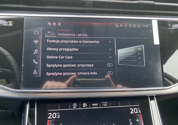 Audi Q7 cena 369999 przebieg: 55, rok produkcji 2024 z Skawina małe 704